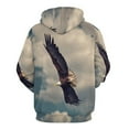thumbnail image 4 of Hoodies Eagle Casual Pullover Hoodie Long Sleeve Sweatshirts Birthday Gift, 4 of 5