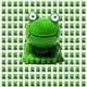 thumbnail image 1 of Frog Statue, Garden Leap Year Ornament Moss Micro-Landscape Figure, 1 of 5