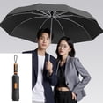 thumbnail image 2 of YIEMEEN Automatic Umbrella with Reverse Storage Dry Handling Wind Resistant Large Canopy, 2 of 12