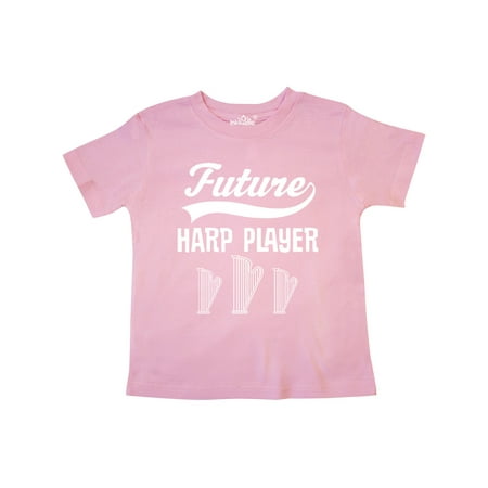 

Inktastic Future Harp Player Music Gift Gift Toddler Boy or Toddler Girl T-Shirt