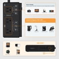 thumbnail image 3 of Convertidor de voltaje TESSAN de 220 V a 110 V con 4 salidas USB y 3 AC, 3 of 6