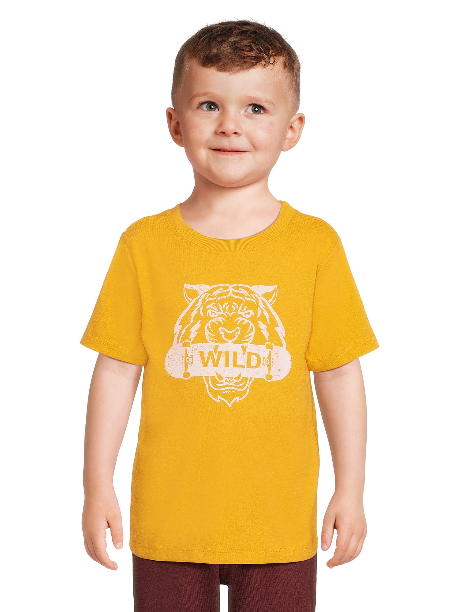Garanimals Toddler Boy Short Sleeve Graphic T-Shirt, Sizes 12M-5T ...