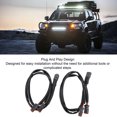 thumbnail image 3 of Wiring Harness Adapter, High Power  Wiring Harness Adapter Splitter for LED Light Bar, LED Cubes, LED Work Lights, 3 of 8