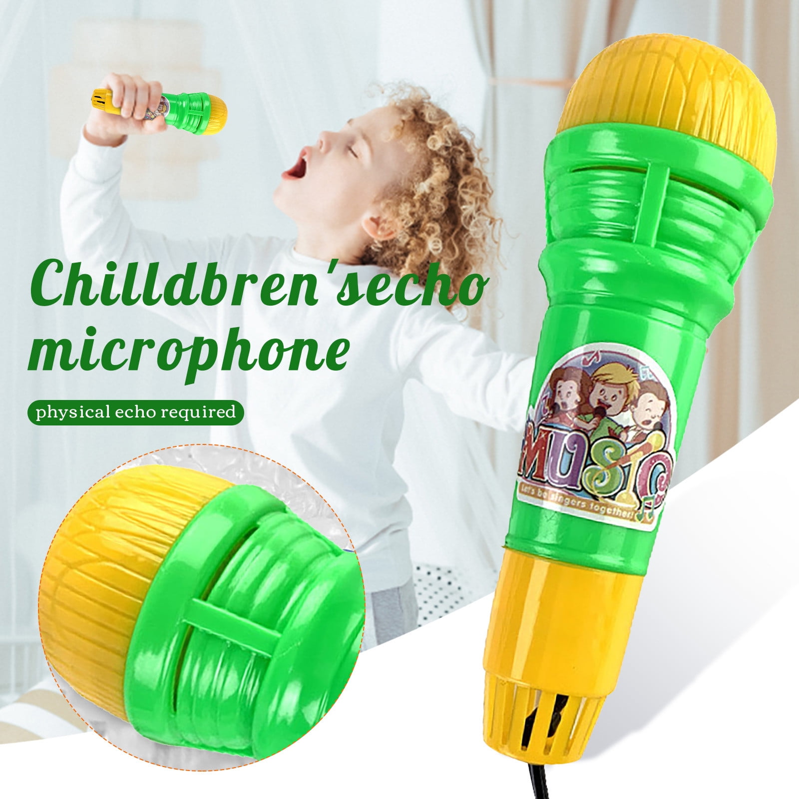 token oven Extreem TANGNADE Microphone Toys, Children's Toys, Physical-Echo Microphone,  Toddler Toys - Walmart.com