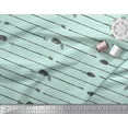 thumbnail image 3 of Soimoi Green Rayon Crepe Fabric Dash & Arrow Print Fabric by the Yard 46 Inch Wide, 3 of 3