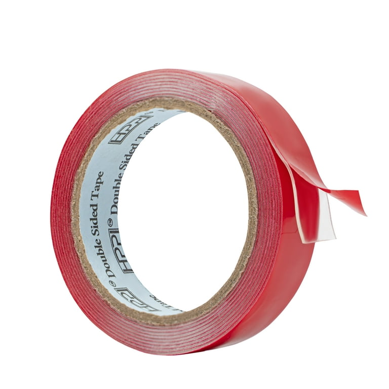 Double Sided Tape Clear, Heavy Duty Tape, Strong and Permanent for Outdoor  and Indoor, HPP (1IN X 9FT) 