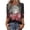 10# Pink, variant on Halloween Shirts for Women Crew Neck Trendy Casual Tops Funny 3/4 Sleeve Halloween Graphic T Shirts Festival Yellow 4XL