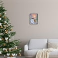 thumbnail image 3 of Stupell Industries Holiday Horses Winter Scene Holiday Painting White Framed Art Print Wall Art, 3 of 5