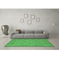 thumbnail image 3 of Ahgly Company Indoor Rectangle Oriental Emerald Green Traditional Area Rugs, 7' x 9', 3 of 4