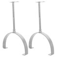 thumbnail image 1 of COSMOBETTY 2Ud Soporte Para Conductor A Tierra Con Abrazadera Ajustable Compatible Con Tejas Españolas Y Curvas, 1 of 8