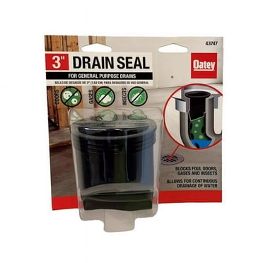 Oatey 4013847 2 in. Dia. Plastic General Purpose Floor Drain, Black
