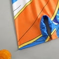 thumbnail image 5 of Boys Swimsuit Kids One Piece Swimsuit Cartoon Shark Print Long Sleeve Comfortable Korean Style Cute Boys Swim Set Size 5-6Y, 5 of 6