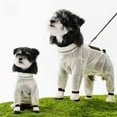 thumbnail image 4 of FEISHENTT Pet Anti Dust Pants, Anti- Waterproof Rain/Snow Boots with Adjustable Suspender, Dog Paw Protector Shoes Protective Windproof Raincoat, 4 of 9