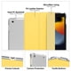 thumbnail image 4 of Funda MoKo para iPad 10.2 7ª a 9ª generación, diseño delgado, soporte amarillo, 4 of 9