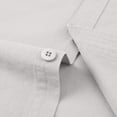 thumbnail image 6 of HOOMEUMY Men's Fashion Solid Long Sleeve Shirt Collared Pocket Tops Casual Wear Trendy Look for Daily Outdoor Sports Activities, 6 of 6