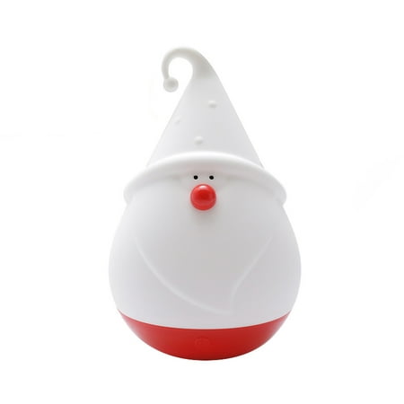 

Night Light Santa Claus USB Rechargeable Multi-Function Ambient Light for Kids Home Garden Party Decor