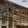 thumbnail image 4 of Ameesi Imitación Araña Plegable Barra Decoración Pelusa Halloween Spider Web Para Exteriores, 4 of 4