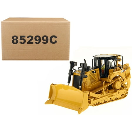 Miter Track - CAT Caterpillar D8T Track Type Tractor w/ Single Shank Ripper w/ Operator Core Classics Series 1/50 by Diecast Masters