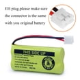 thumbnail image 3 of Baterías recargables para teléfonos inalámbricos BAOBIAN 2.4V 550mAh (x2), 3 of 7
