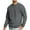 Dark Gray, variant on ZRGHAOYLQ Mens Big and Tall Cotton Shirts Oversized Solid Drop Shoulder Sweatshirt Loose Fit Long Sleeve Sweatshirts Men's Crewneck Streetwear Top Coffee L