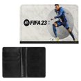 thumbnail image 2 of FIFA Porta Pasaporte y Cartera de Viaje Premium de Cuero PU, Funda de Pasaporte Bloqueo RFID con Ranuras para Tarjetas de Crédito, Estuche para Libro de Pasaporte para Familia 10cm × 15cm, 2 of 6