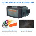 thumbnail image 3 of Amdohai Solar Automatic Variable Light Welding Glasses with Dual Lens Welding Antiglare Protection Eye Cover Professional Argon Arc Weld Glasses Utility Welding Tool Deep Green, 3 of 7