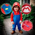 thumbnail image 2 of Mono Nintendo Super Mario Brothers de manga larga, talla 5/6, 2 of 6