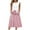 005 Pink, variant on SCSAlgin Women's Summer Tank Midi Dress with Pockets Floral Sleeveless A-Line Casual Loose Dresses Beach Sundress 2025