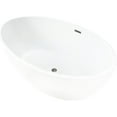 thumbnail image 3 of Vanity Art 69" X 40" Acrylic Freestanding Bathtub, 3 of 5