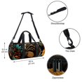 thumbnail image 5 of Thanksgiving Sports Bag with Travel Tote, Soccer Bag, and Gym Bag Options. Size 17.7 Inches, Interior Zipper Pocket, Large Capacity., 5 of 6