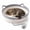 Gray, variant on Handwoven Cat Basket Bed with Hanging Ball,Breathable & Foldable Scratchable Hammock with Cat Ear Design,Cotton Rope Nest for Cats & Kittens