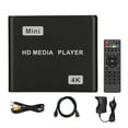 thumbnail image 1 of Lecteur Multimédia 4K HD Mini Lecteur Multimédia en Continu avec Télécommande et Indicateur DEL, 1 of 6