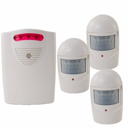 Imeshbean Wireless Motion Sensor Detector Door Gate Entry Bell