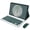green, variant on Redmi Pad SE 11" 2023 Keyboard Mouse Case, Detachable BT English Keyboard Cover