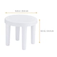 thumbnail image 2 of WASHWEPE Skid Step Stool For Bathroom Kitchen Lightweight Non Slip Sitting Stool For Potty Training Design, 2 of 8