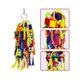 thumbnail image 5 of Large and Small Parrot Chewing Toys - Parrot Cage Bite Toys Wooden Block Tearing Toys for Conures Cockatiels African Grey and Other Parrots$Lar, 5 of 5