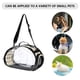 thumbnail image 4 of Pet Cat Travel Bolso al aire libre Cachorro transparente Cápsula Bolso de hombro (Oro S), 4 of 8
