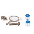 thumbnail image 1 of Intex PureSpa Hot Tub Maintenance Kit + 2 Pack Pool Filter Cartridges (6 Pack), 1 of 12