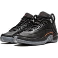 thumbnail image 3 of Big Kid's Jordan 12 Retro "Utility" Black/Black-Bright Crimson (DM5204 006) - 3.5, 3 of 5