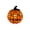 Halloween Pumpkin - 4x4.7in, variant on Halloween Stained Glass Pumpkin Lamp, Resin LED Jack-O Lantern Light, USB Power, Pumpkin Night Light for Halloween Home Decor, Halloween Decorations for Bedroom, Living Room, Entryway, Shelf, 4x4.7in