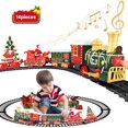 thumbnail image 1 of Electric Train Set with Light & Sound, Christmas Train Sets Around the Tree for Kids Ages 4-8 Gifts, 1 of 7