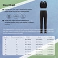 thumbnail image 5 of TiaoBug Kids Girls 2 Pcs Gymnastics Dance Outfits Workout Sport Bra Crop Tank Top with Rhinestones Leggings Athletic Sportswear A White 12, 5 of 5