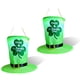 thumbnail image 5 of Matsuzay Guirnalda de luces verdes, sombrero de duende LED, decoraciones colgantes para el día de San Patricio, funciona con pilas con patrón de 2 piezas 2piezas Matsuzay CBP267809, 5 of 6