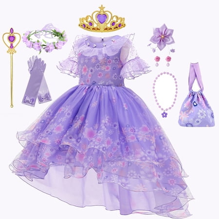 Robe De Fête Isabella Chloé Taille 8 Ans - Occasion Très Bon état - Idéale Anniversaire/église