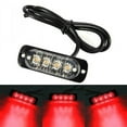 thumbnail image 1 of EchoBliss 4Led Off-Road Coche Camiones Seguridad Trabajo Urgente Niebla Luz Roja Lámpara 12V 800Lm, 1 of 11