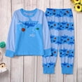 thumbnail image 4 of WAYUTE Girls Pajamas Fall 2 Piece Home Outfit for Kids Long Sleeve Cartoon Print Top and Jogger Pants Comfort Soft Lined Pjs Sleepwear Casual Daily Wear,Multicolour,Size 9 Y-10 Y, 4 of 4