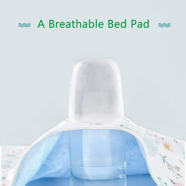 Baby Waterproof Bed Pad Bed Wetting Pads Washable for Kids Toddler Potty Training Pads Baby Wateproof Pad Mat for Pack n Play Crib Mini Crib Reusable Incontinence Underpads for Kids Adult Pets Walmart...