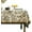 Warbler Linen, variant on French Linen Pattern Tablecloth Soft Durable Floral Table Cloth Designer Kitchen Dining Tablecloth for Rectangular Tables for Parties Christmas 55"x 55"