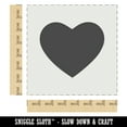 thumbnail image 2 of Heart Solid DIY Cookie Wall Craft Stencil - 7.0 Inch, 2 of 5