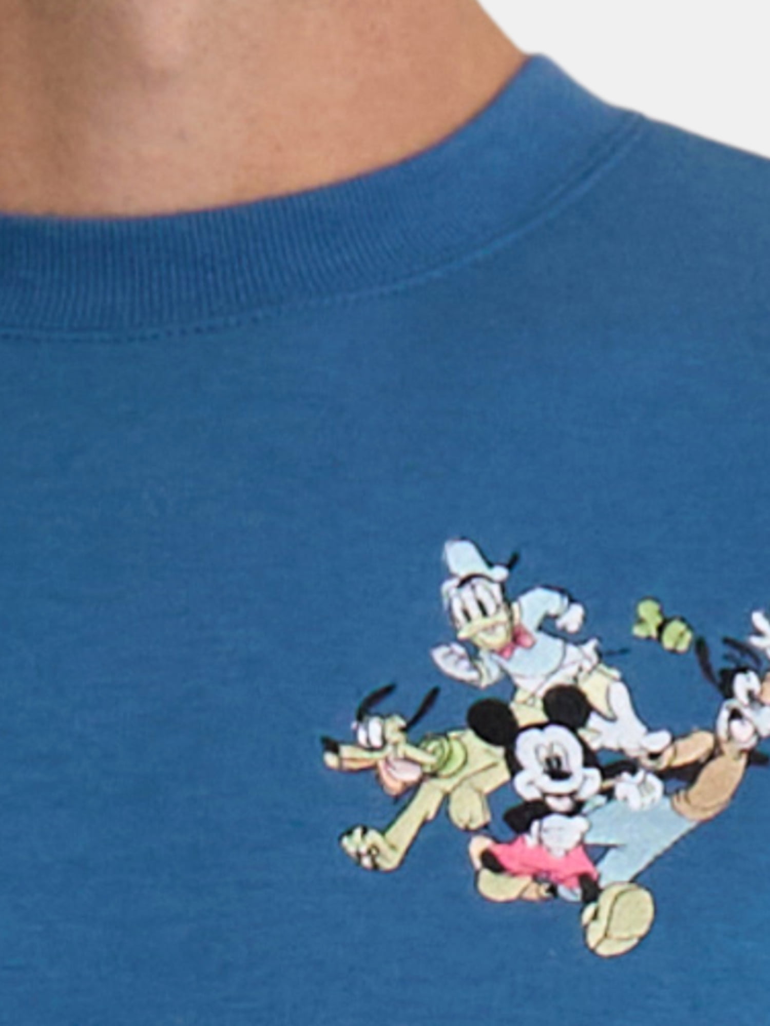Mickey & Friends Men's Graphic Sweatshirt with Embroidery, Sizes S-2XL